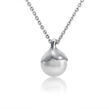 Pearl Whale Tail Pendant Pendant Island by Koa Nani Freshwater Pearl 