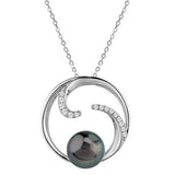 Pearl Where Oceans Meet Pendant Pendant Island by Koa Nani Tahitian Pearl 