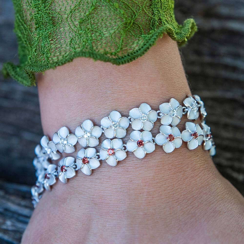 Plumeria Bracelet Bracelet Island by Koa Nani 