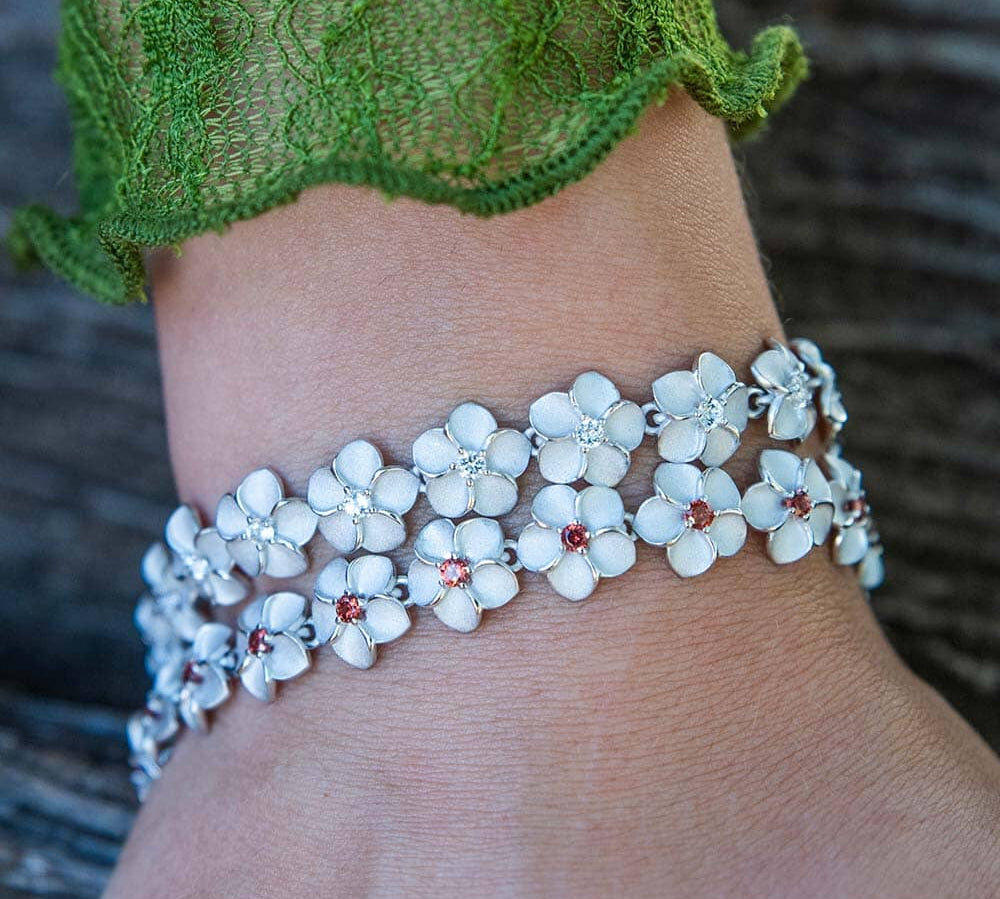 Plumeria Bracelet Bracelet Island by Koa Nani 