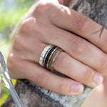 Plumeria Infinity Engraved Ring Ring Island by Koa Nani 