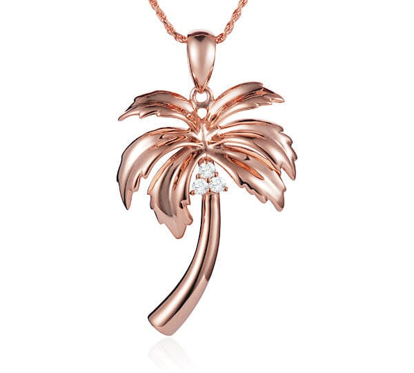 Queen Palm Tree Pendant Pendant Island by Koa Nani Large 