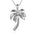 Queen Palm Tree Pendant Pendant Island by Koa Nani Large 