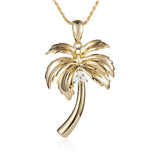 Queen Palm Tree Pendant Pendant Island by Koa Nani Medium 