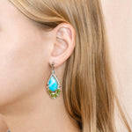 Royal Larimar Earrings Earrings Island by Koa Nani 