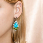Royal Larimar Earrings Earrings Island by Koa Nani 