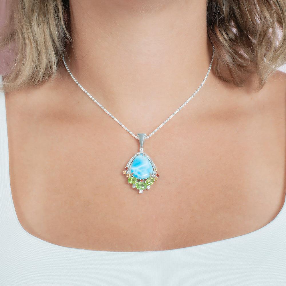 Royal Larimar Pendant Pendant Island by Koa Nani 