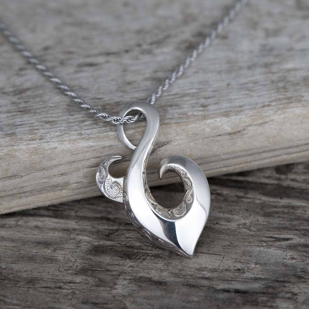 Serpent Hook Pendant Pendant Island by Koa Nani 