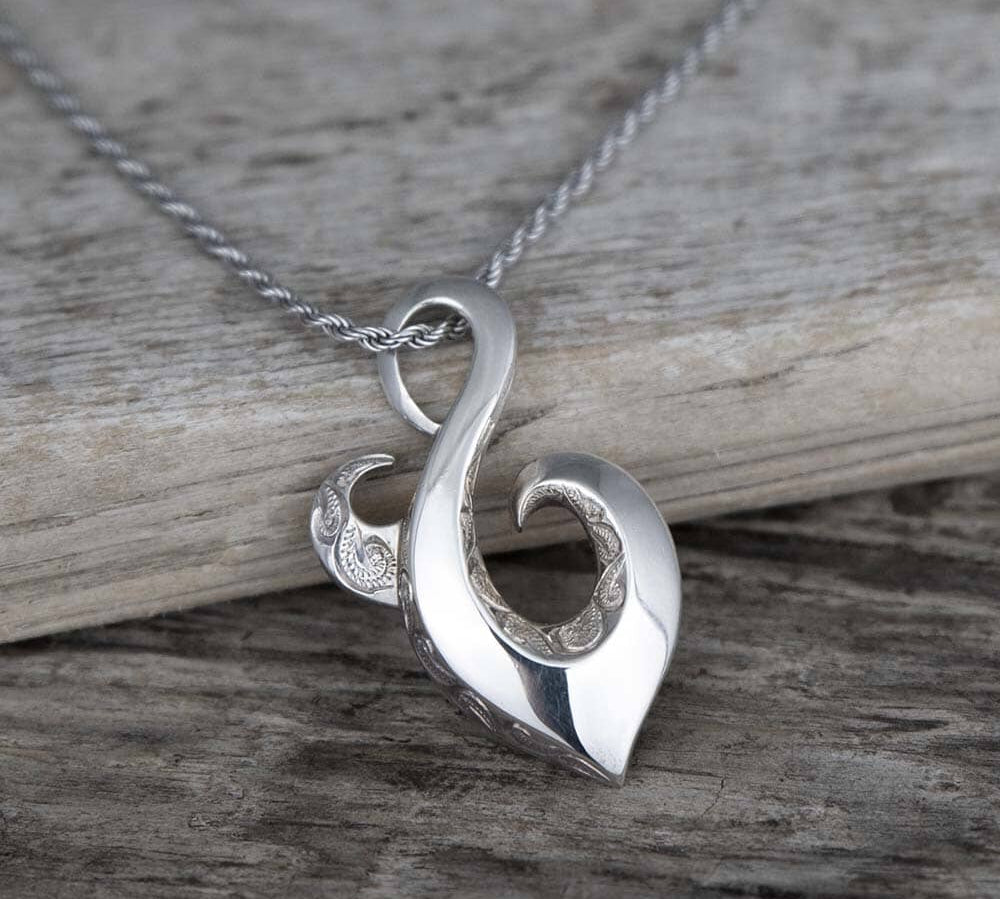 Serpent Hook Pendant Pendant Island by Koa Nani 