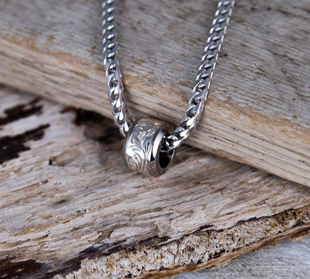 Smooth Edge Sea Turtle Barrel Pendant Pendant Island by Koa Nani 