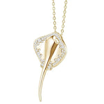 Stingray Pendant with Diamonds Pendant Island by Koa Nani 
