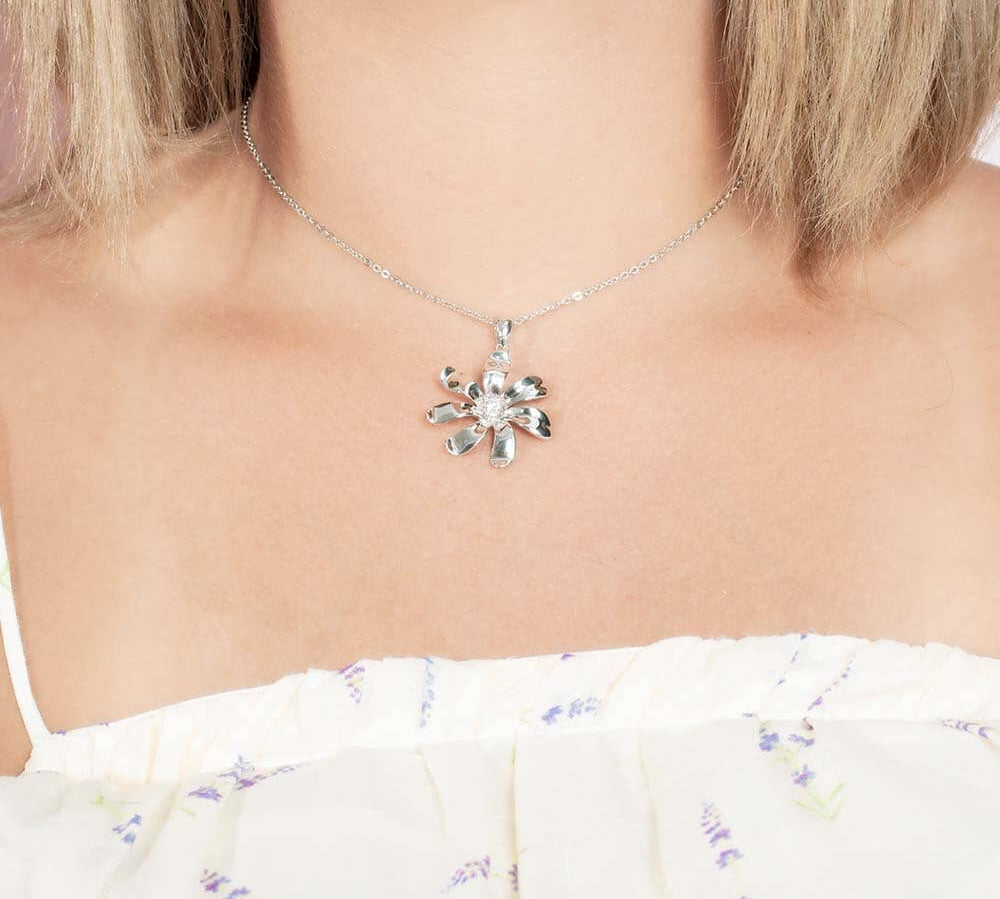 Tiare Flower Pendant Pendant Island by Koa Nani 