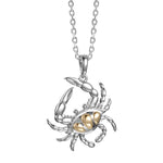 Two-Tone Dungeness Crab Pendant Pendant Island by Koa Nani 