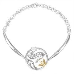Two-Tone Sea Life Bracelet Bracelet Island by Koa Nani 
