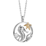 Two-Tone Sea Life Pendant Pendant Island by Koa Nani 