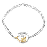 Two-Tone Swimming with Nai’a Bracelet Bracelet Island by Koa Nani 