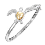 Two-Tone Waikiki Honu Bangle Bangle Island by Koa Nani 