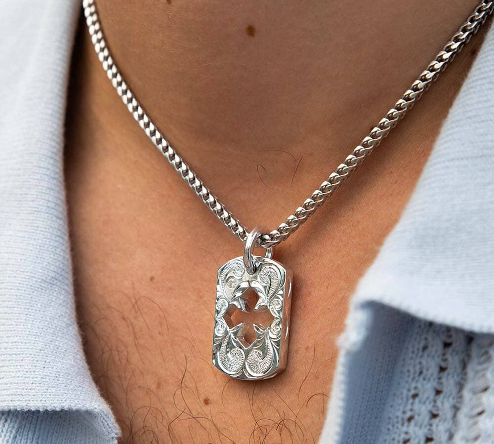 Uhane Engraved Pendant Pendant Island by Koa Nani 