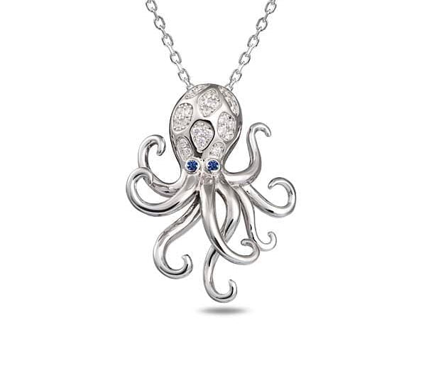 Waiwai Octopus Pendant Pendant Island by Koa Nani 