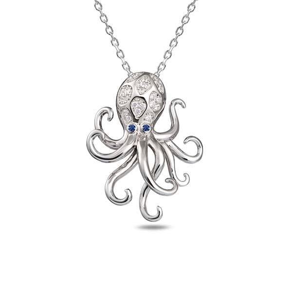 Waiwai Octopus Pendant Pendant Island by Koa Nani 