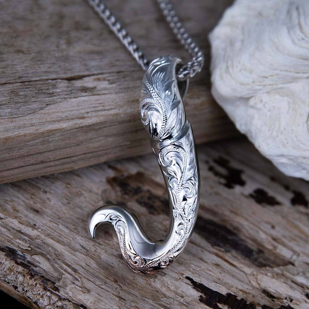 Zephy Fishhook Pendant Pendant Island by Koa Nani 